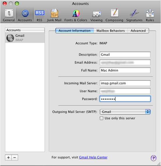 mail for gmail app mac